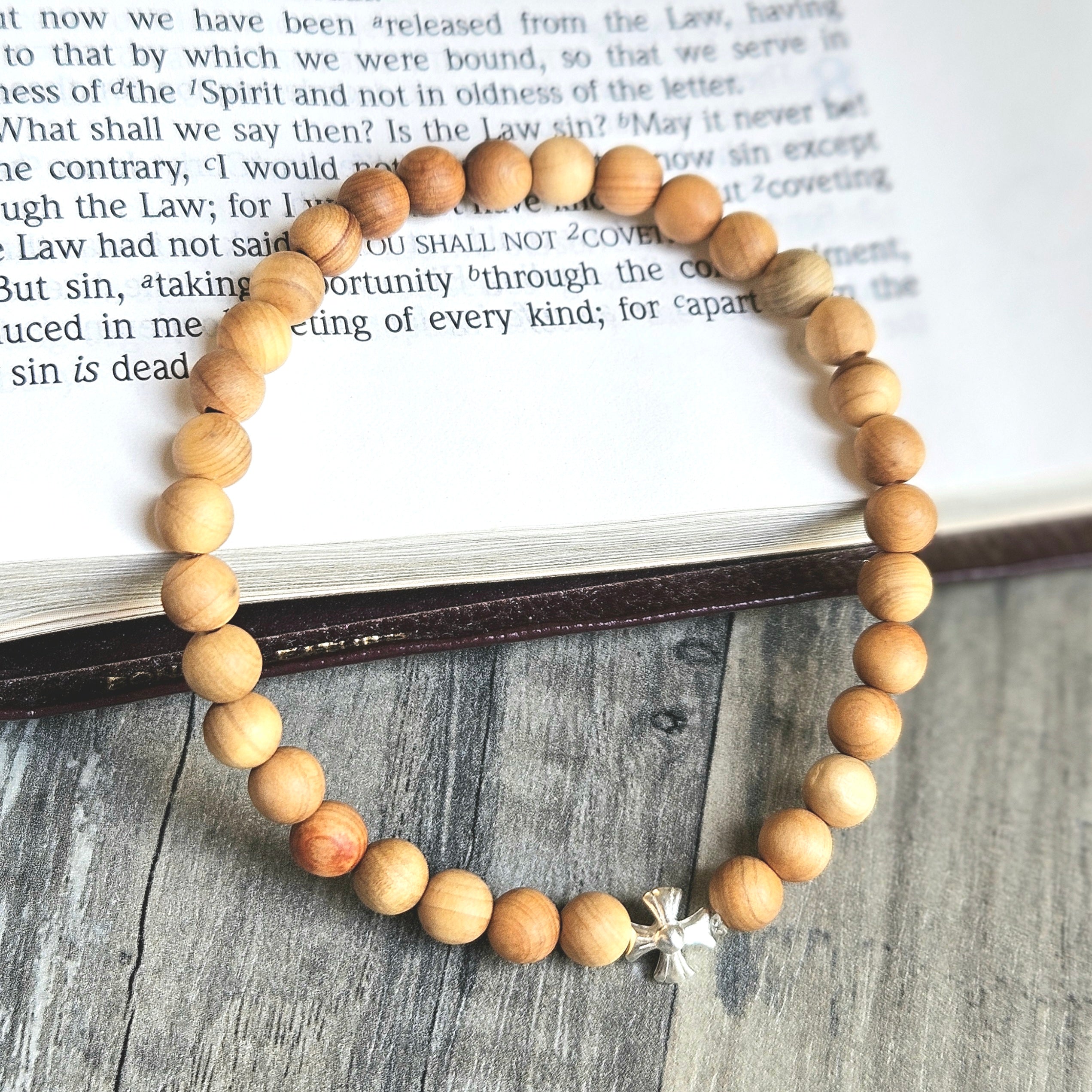 Sandalwood Prayer Bracelet