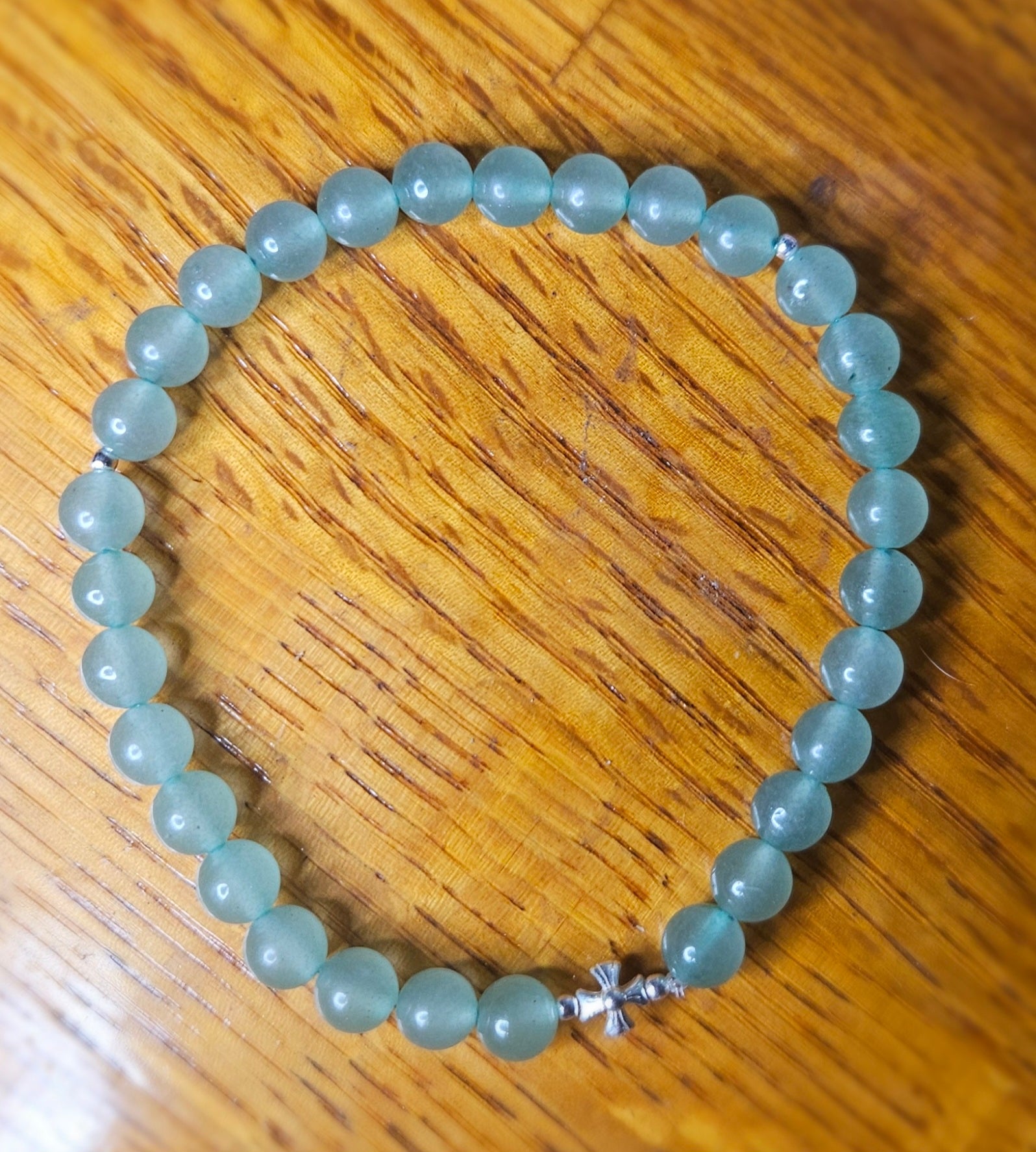 Green Aventurine prayer bracelet