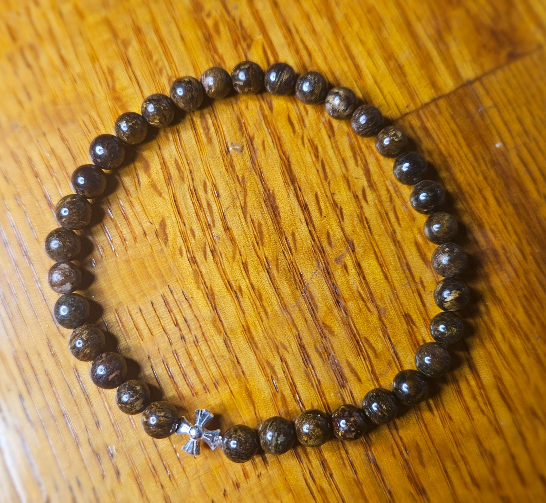Bronzite Prayer Bracelet