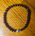 Deep Red Garnet Prayer bracelet