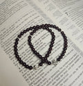 Black Banded Onyx Prayer Bracelet