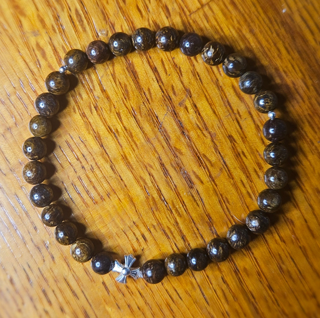 Bronzite Prayer Bracelet
