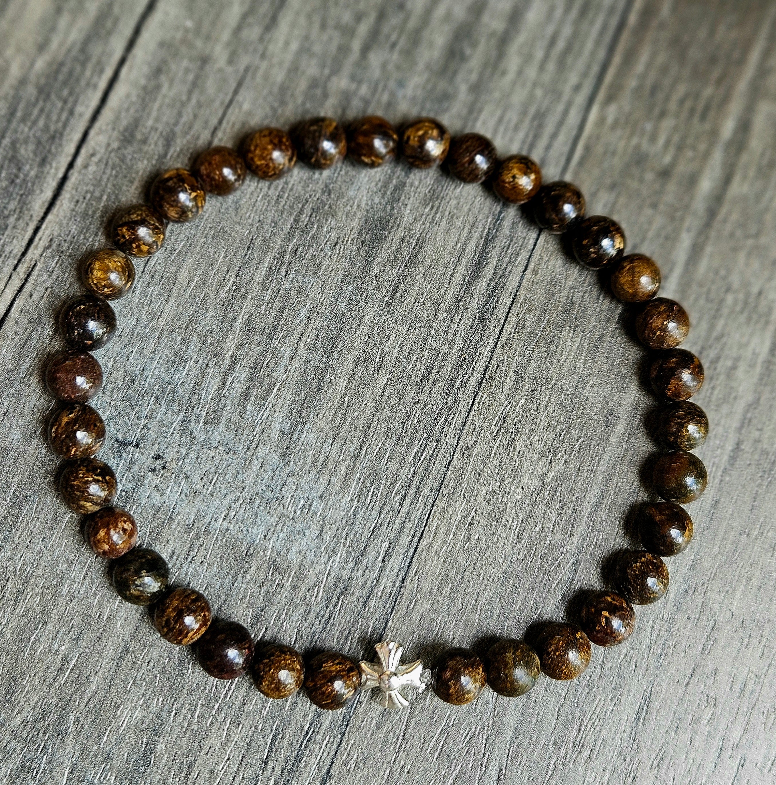 Bronzite Prayer Bracelet