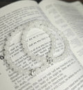 White Jade Prayer Bracelet